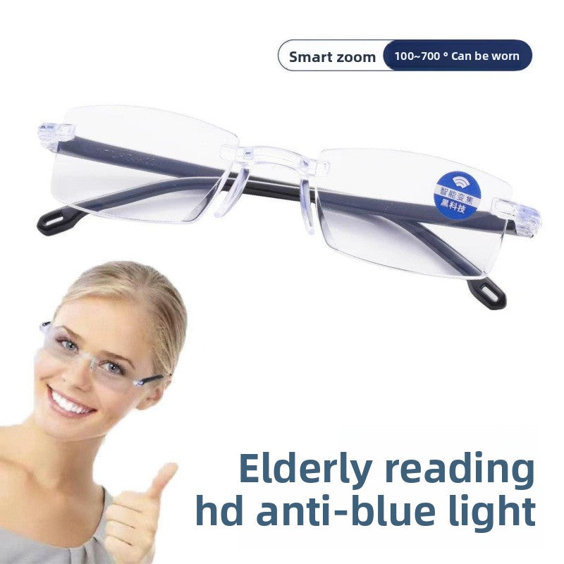 smart zoom reading glasses
